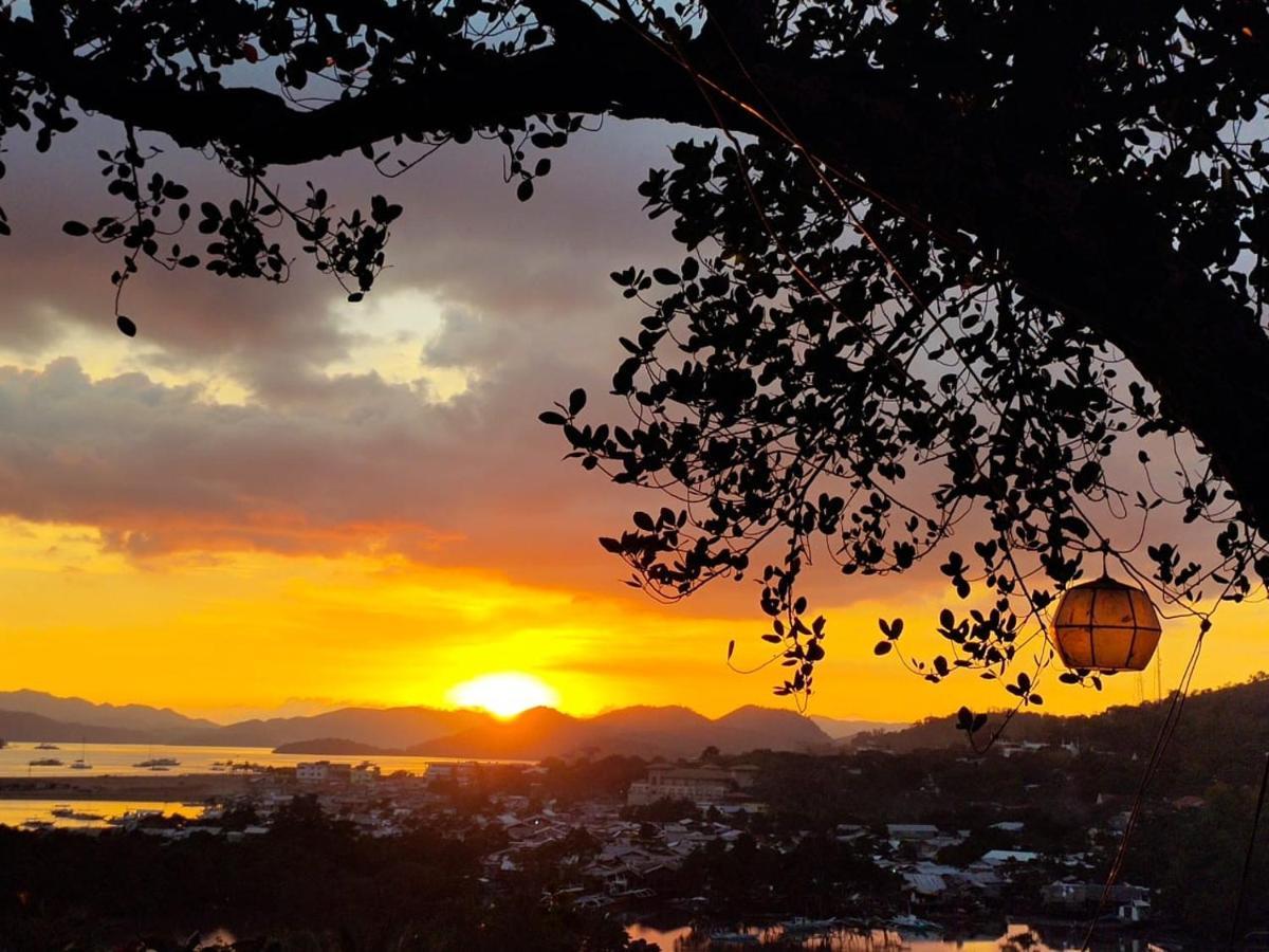 Purple Homestay Hillside Coron Bagian luar foto